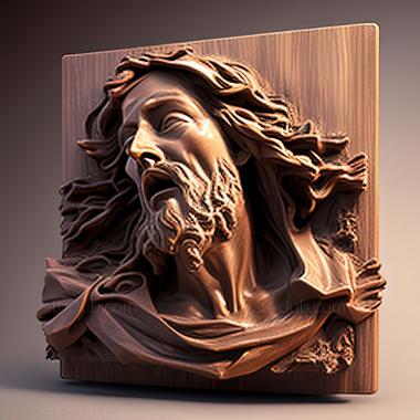 3D model st jesus (STL)